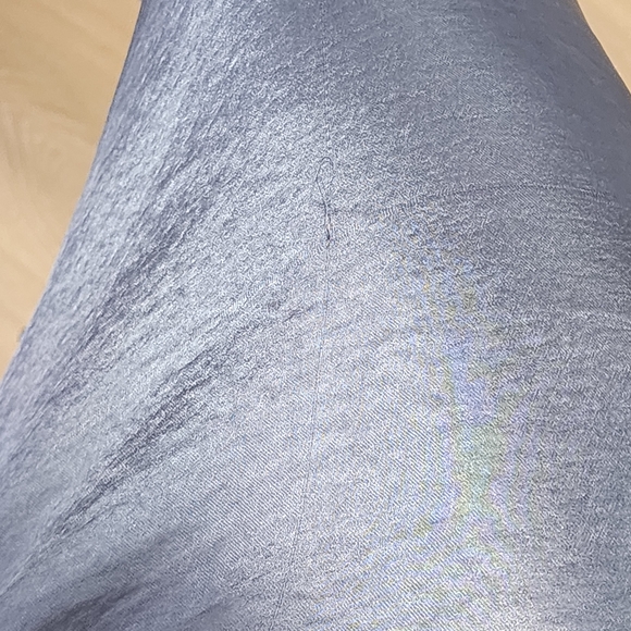 Oak+fort blue satin midi skirt size S - Picture 3 of 3